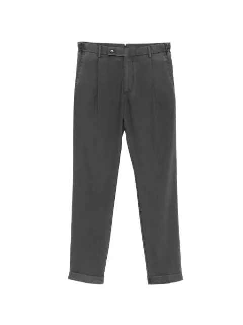 Berwich pleated frosted trousers Grey XRETROLONGGDDG0047