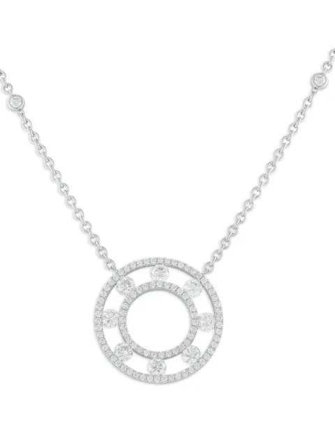 LB Exclusive pendant diamond necklace Silver ANK18995