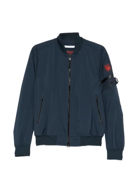 Blauer logo-patch bomber jacket Blue 26SBLUC11005007123