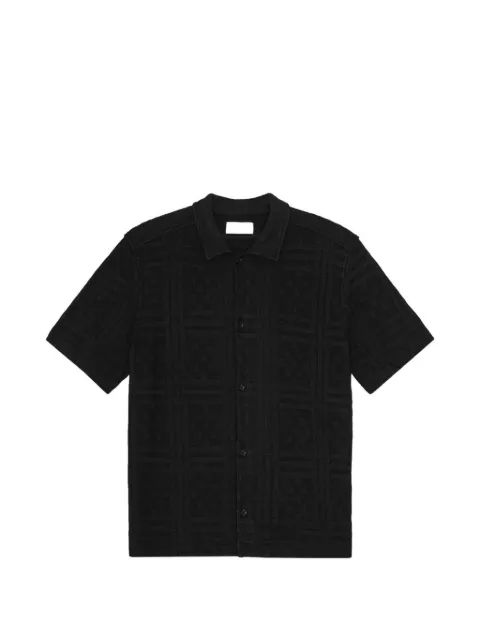 Les Deux Hector short-sleeve shirt Black 1001303