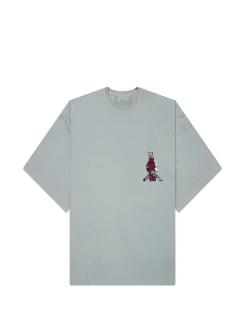 D-R-G-N round neck T-shirt Grey DGAW25SS07CMT