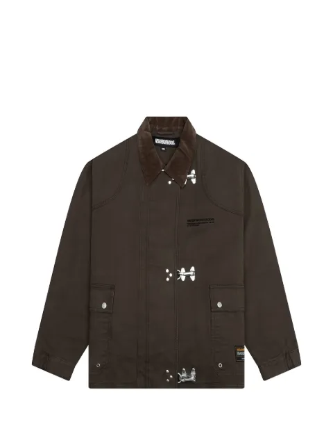 Neighborhood corduroy-collar jacket Brown 252AQNHJKM02BR
