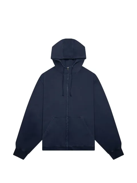 Maison Margiela zip-up hoodie Blue S67HG0023M25027