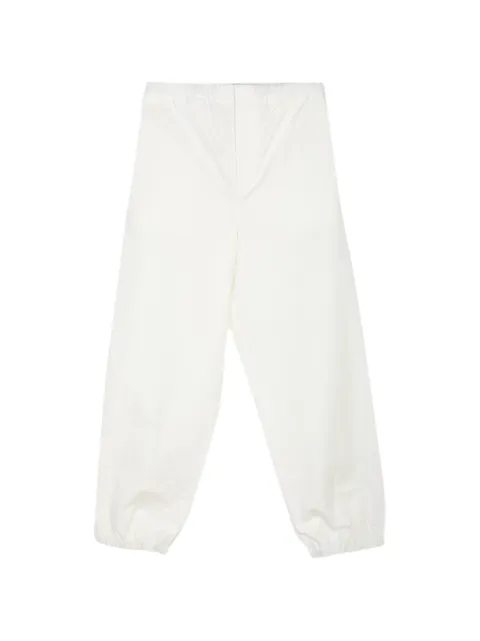 Jil Sander elastic-waistband track pants White J22KA0328J45266