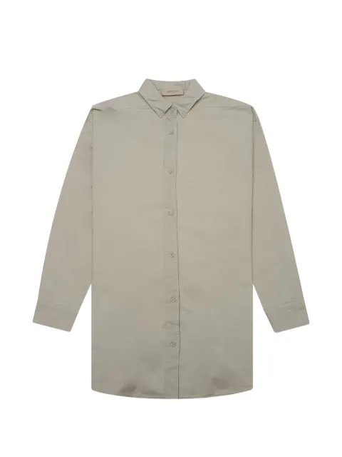 FEAR OF GOD ESSENTIALS long-sleeve Oxford shirt Neutrals 186BT223043FW