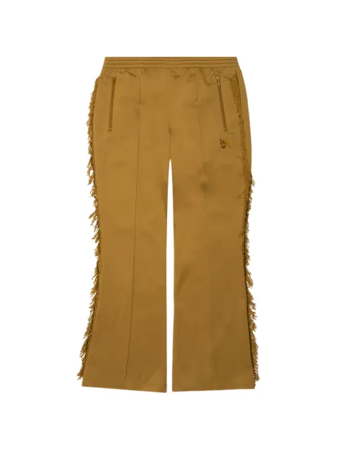 Needles fringed track pants Neutrals RW307AGLD