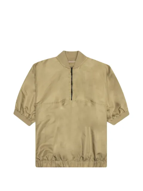 FEAR OF GOD ESSENTIALS half-zip sweater Brown 202BT212003F