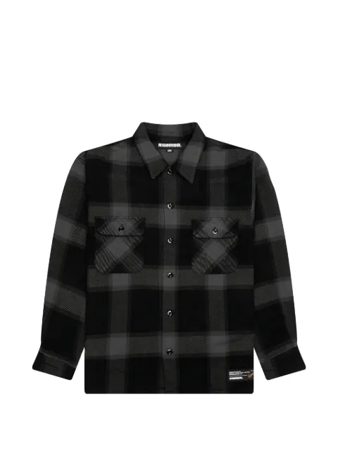 Neighborhood buffalo check shirt Black 252BENHSHM02GY