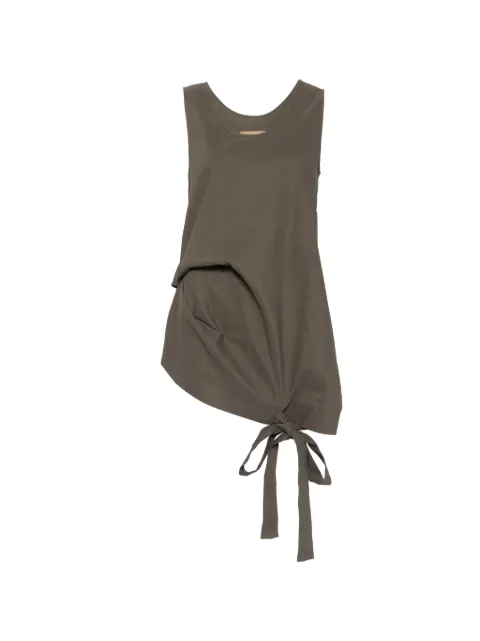 Uma Wang Tara top Green UW1016UW890