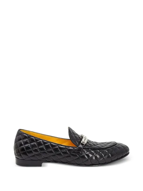 Madison Maison quilted loafers Black MD101