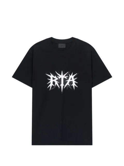 RTA Liam logo graphic T-shirt Black MEXOK911T1192BKSRA