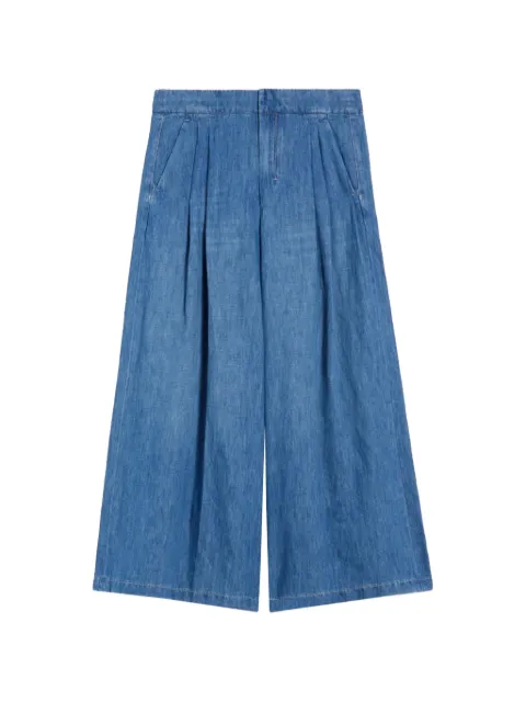 'S Max Mara cropped wide-leg jeans Blue 2619181013600
