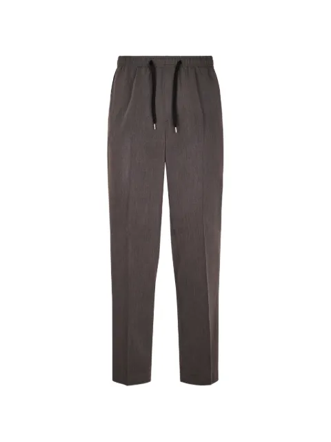 Cellar Door drawstring trousers Brown 110246