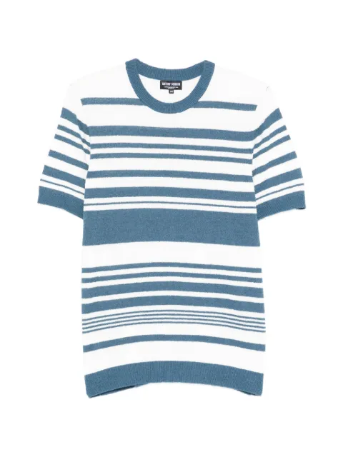 Antony Morato Baltimora 1 striped T-shirt White MMSW01589YA200084