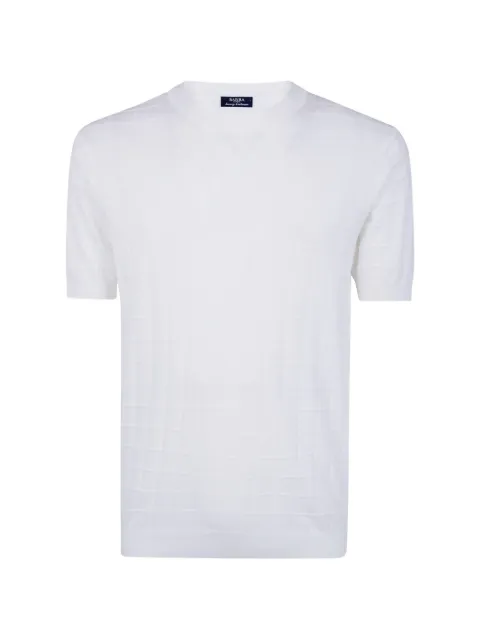 Barba waffle-knit T-shirt White TSHIRTPQ