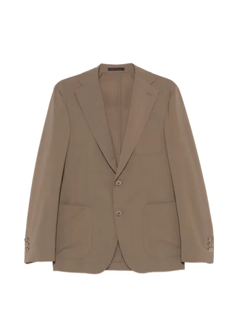 The Gigi button single-breasted blazer Neutrals NAPOLI1ED9101