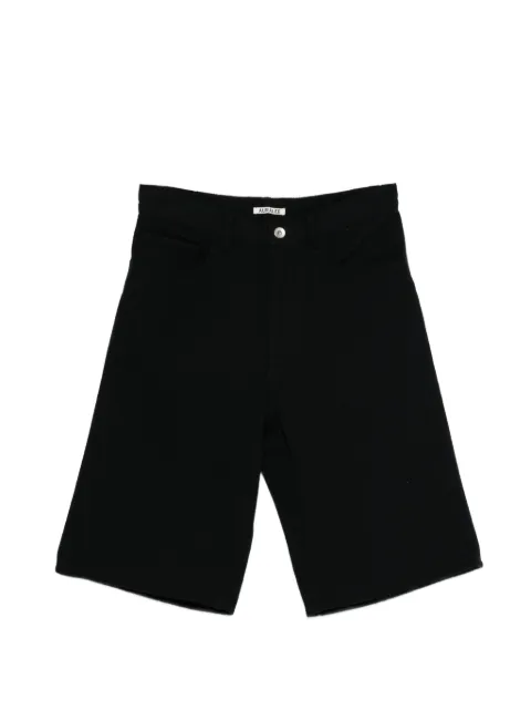 Auralee belt-loops shorts Black A26SP02SD