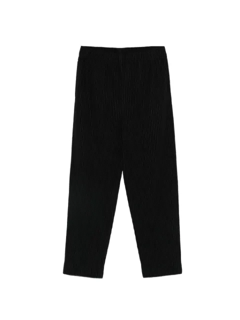 Homme Plissé Issey Miyake March pleated trousers Black HP66JF034