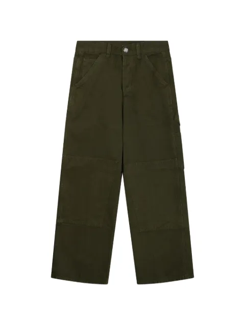 Nine In The Morning panelled cargo pants Green PAT12PAT