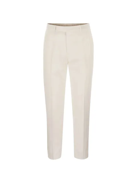 PT Torino front tailored trousers Neutrals CORSZ1Z00FWD