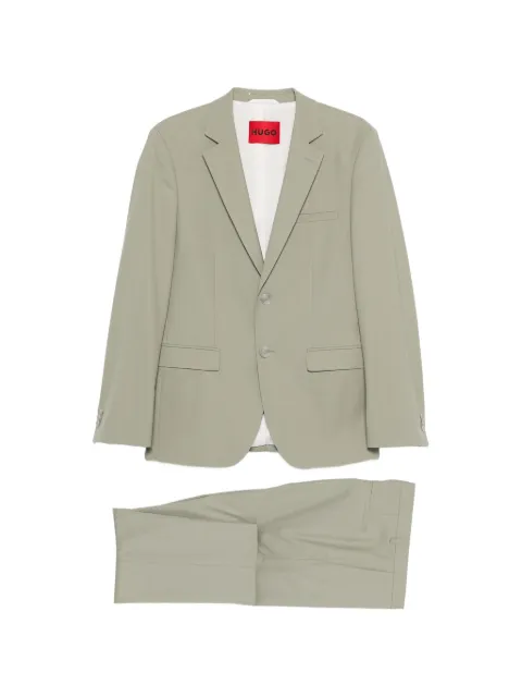 HUGO buttoned suit Green 50544524