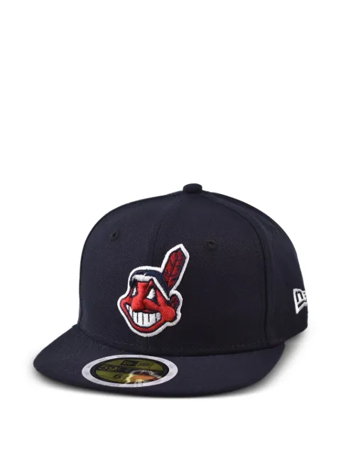 NEW ERA CAP 59Fifty Cleveland Indians Chief Wahoo cap Blue 70360246