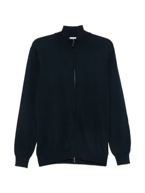 Kangra zip cardigan Blue K301109