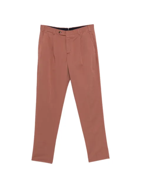 PT Torino pleated trousers Brown COZTUFZA0CL1