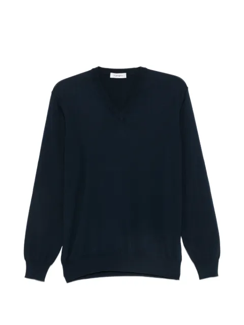 Kangra V-neck sweater Blue K301102