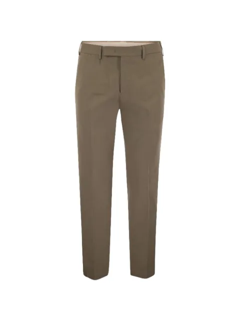 PT Torino textured trousers Brown CORSZ1Z00FWD