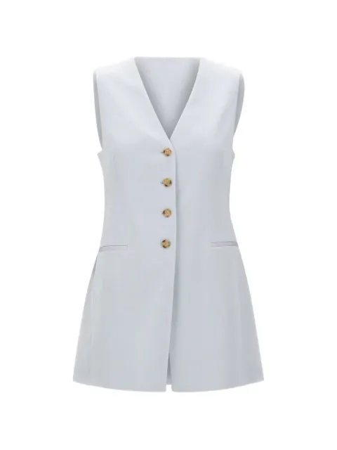 BOSS tailored V-neck vest Blue 50557416