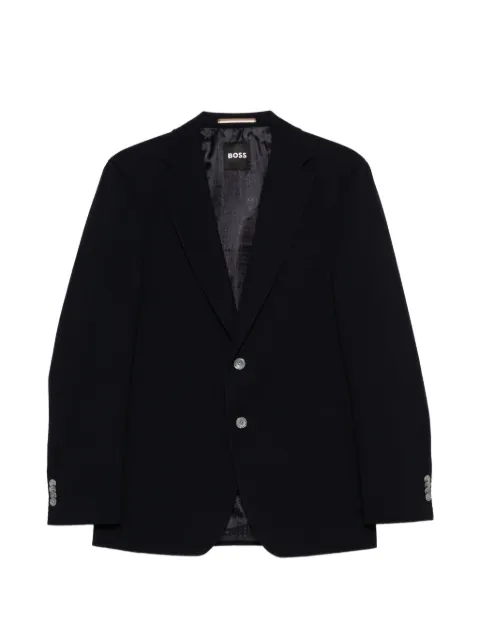 BOSS virgin wool jacket Blue 50561882