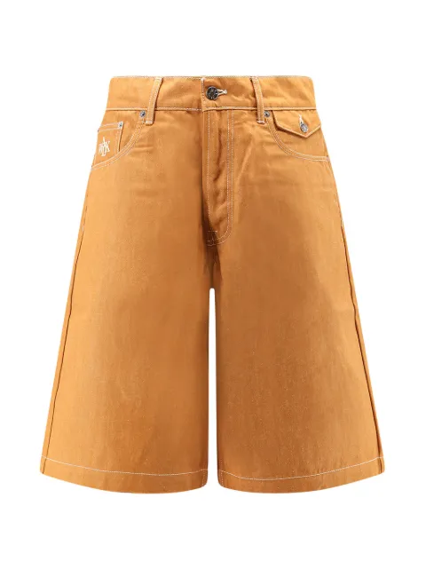 WALK IN PARIS denim shorts Orange ORANGEDENIMBAGGY