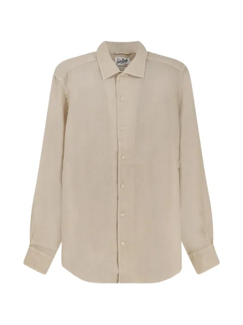 MC2 Saint Barth Raphael buttoned long-sleeve shirt Neutrals RPH0001