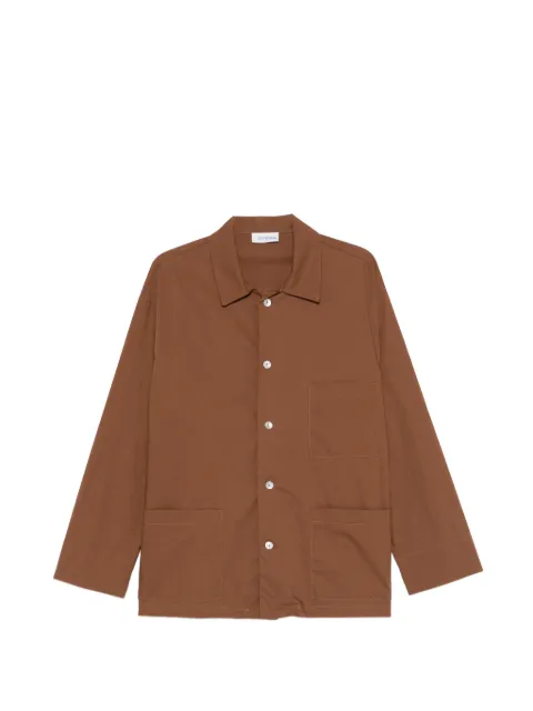 IMPERIAL patch-pocket shirt jacket Brown C9090CMCA