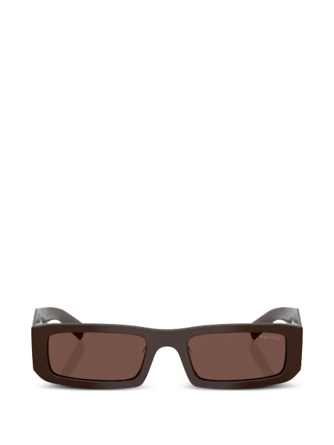 Prada Eyewear triangle-logo sunglasses Brown PRD09SD