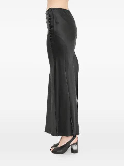 Andrea Ya'aqov button-detail slit skirt Black 26WCAM08VISCOSE