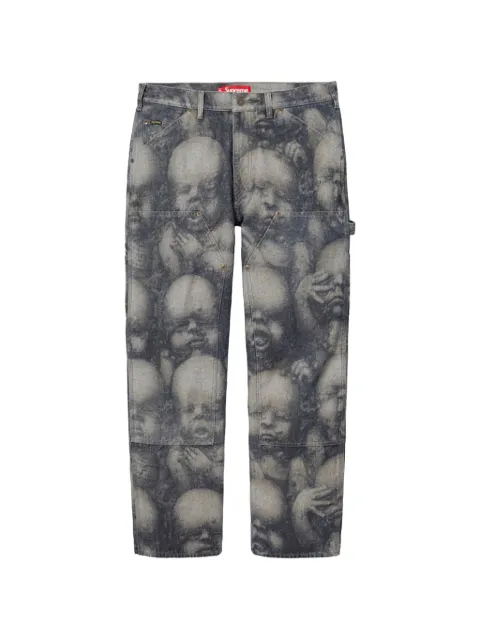 Supreme H.R. Giger double-knee jeans Grey SU27129