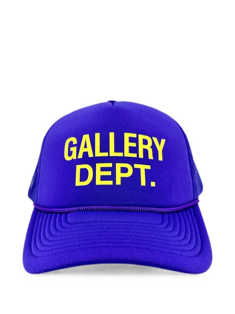 GALLERY DEPT. logo-print mesh trucker cap Purple GD064