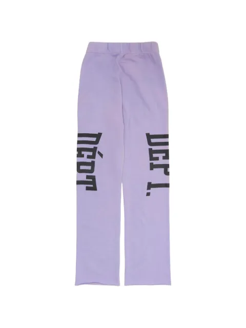 GALLERY DEPT. logo-print track pants Purple GD073