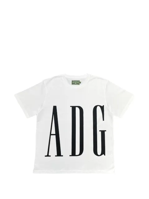 Denim Tears logo-print short-sleeve T-shirt White DT531