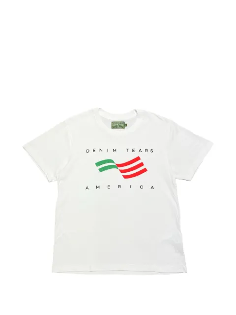 Denim Tears America Sportswear T-shirt White DT528