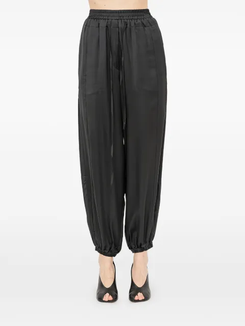 Andrea Ya'aqov drawstring-waist jogging pants Black 26WCAM02