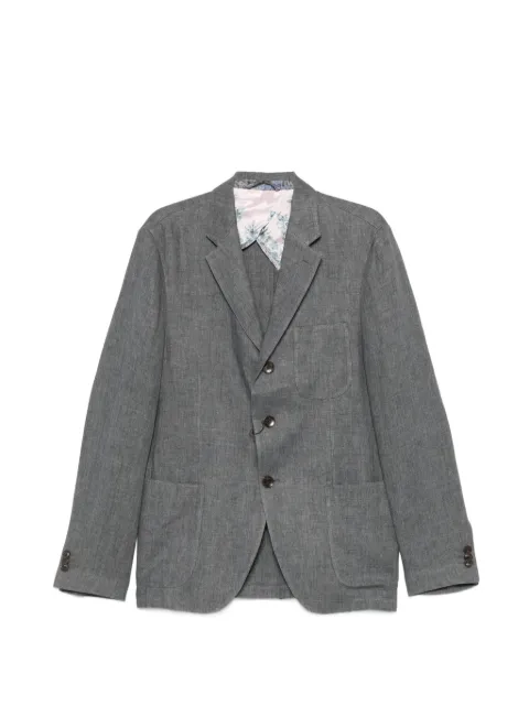 ETRO patch-pocket blazer Grey MRCA007099TU3F6