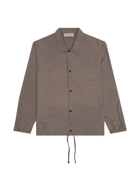 FEAR OF GOD ESSENTIALS snap button 1977 jacket Neutrals 202SU222094F