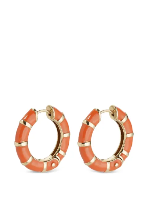 Gas Bijoux bambou hoop earrings Gold ABAMBOUMINIOERED