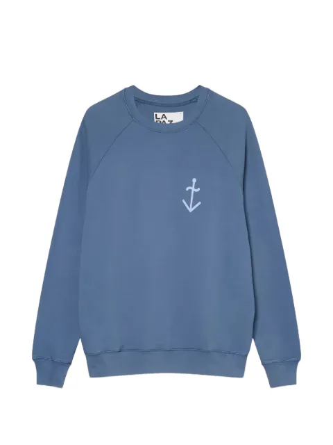 LA PAZ anchor-graphic sweatshirt Blue SS260080210PAZINDIGO