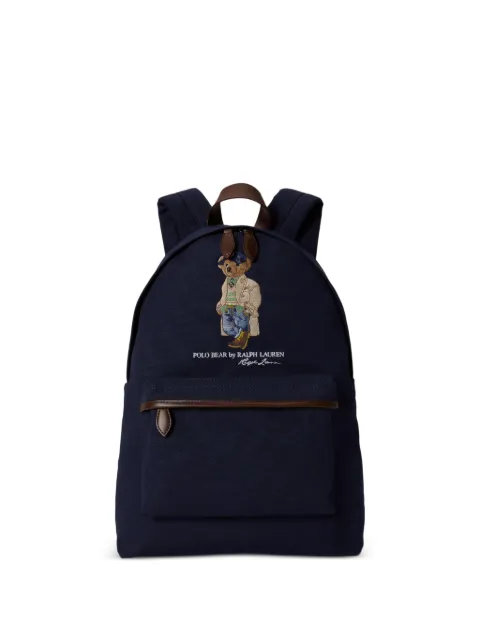 Polo Ralph Lauren Polo Bear embroidered backpack Blue 405P16217001