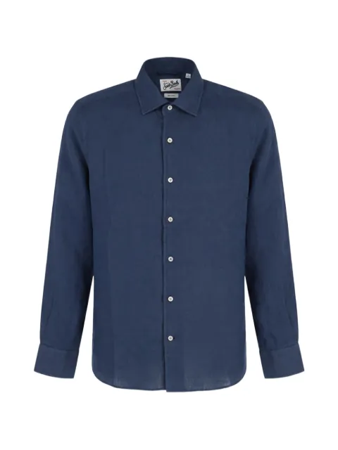 MC2 Saint Barth Raphael buttoned long-sleeved shirt Blue RPH0001