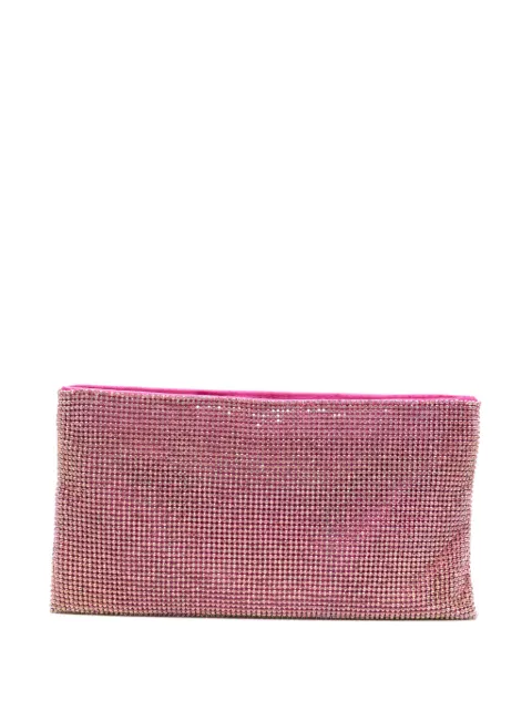 Benedetta Bruzziches crystal-embellished shoulder bag Pink 0015169